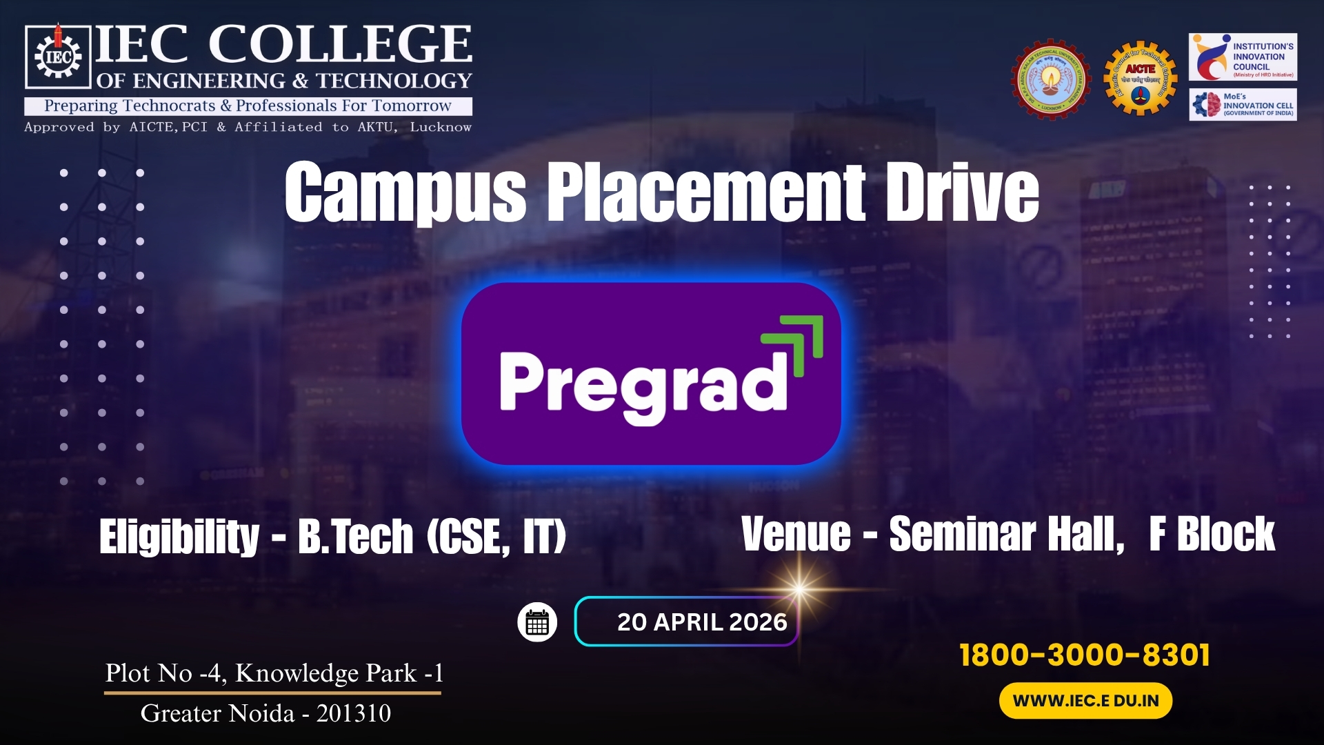 IEC College in Greater Noida.
