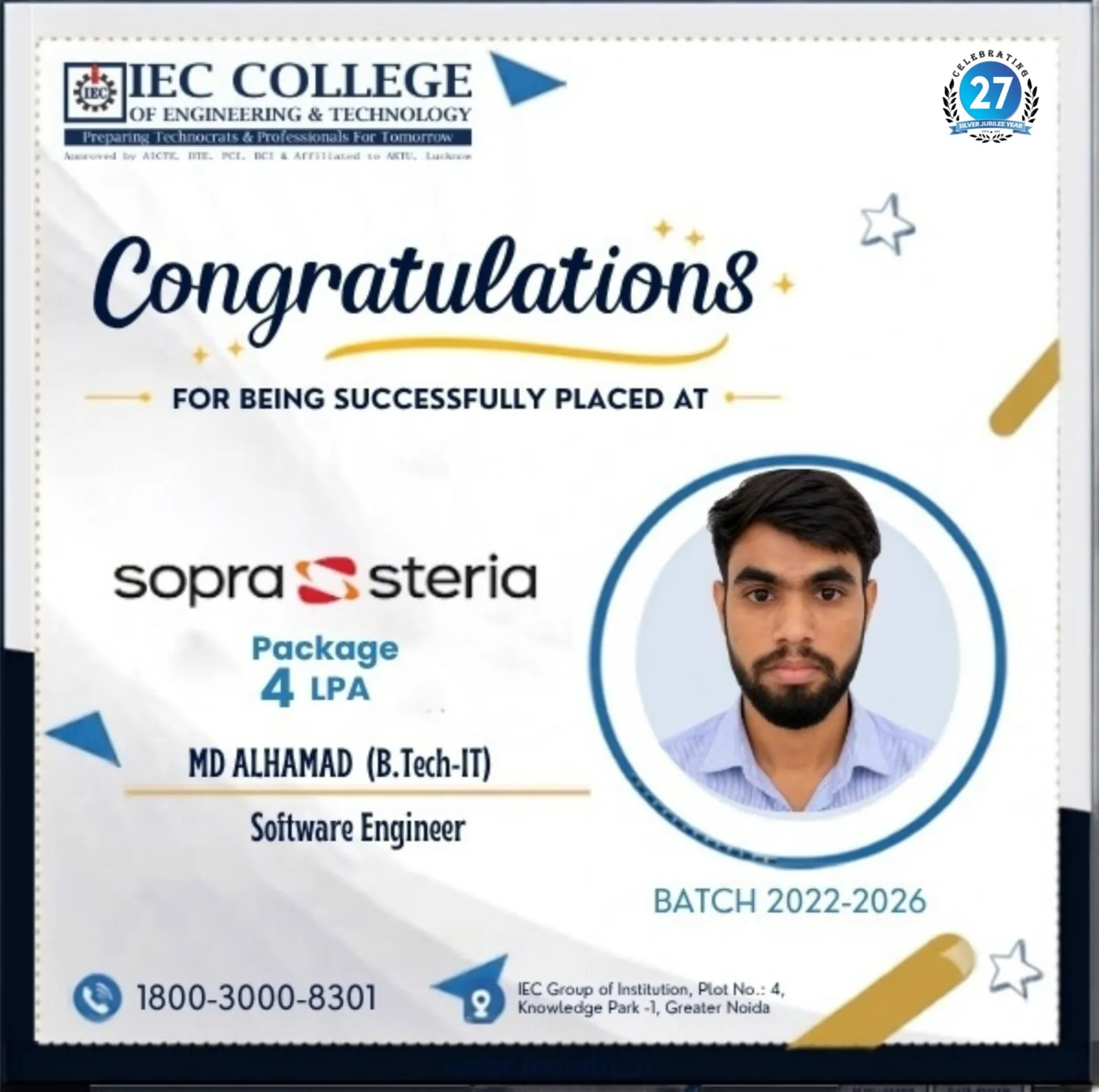 Student Placed